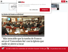 Tablet Screenshot of infolibre.es